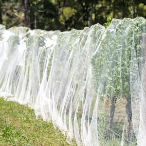 10 x 20 ft Steel Garden Netting with Mosquito and Bird Mesh for Vegetable, Fruit and Tree Protection