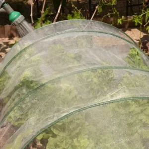 10 x 50 ft Garden Mesh Barrier Netting for Fruit Trees, Vegetable Rows and Blueberry Bushes