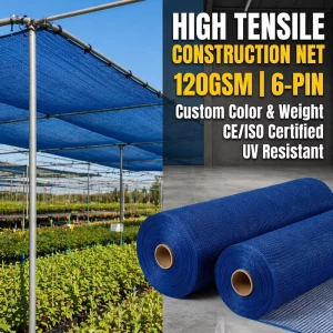 100% HDPE UV Resistant Agricultural Shade Net Greenhouse Garden Shade Cloth Mesh Tarp PE Material