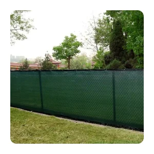 100% Virgin HDPE Dark Green Garden Privacy and Windbreak Fence Net