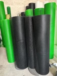 15.7 Inch*31 Ft Durable Plastic Mesh Net Outdoor Garden Protective Fence Poultry Pen & Plant Support for Farm