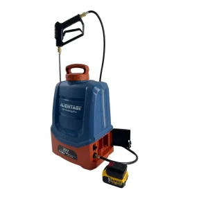 15L Agricultural Battery-Powered Backpack Sprayer with Adjustable Nozzle and 67 PSI Max Pressure