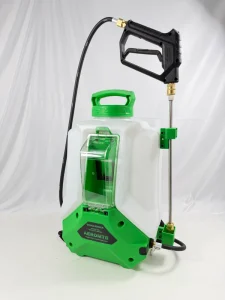 15L PE Knapsack Electric Sprayer, Rechargeable Battery, High Pressure