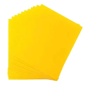 20*10 cm Yellow Glue Pest Board Card for Farm Flying Plant Gnat Fruit Fly Insect Sticky Trap