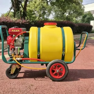 200 L Tank Trolley Agricultural Sprayer Gasoline Diesel Power for Farm Orchard