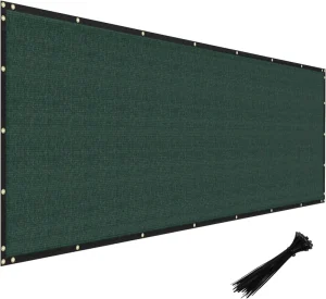 220gsm Brown HDPE Privacy Netting 95% Shade Netting for Garden Screening Windbreak Fencing
