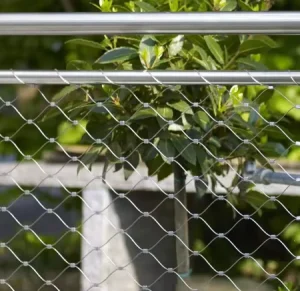 304 316 Stainless Steel Wire Rope Mesh Cable Net for Zoo, Aviary, Balcony, and Fall Protection