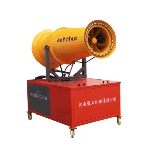 360 Degree Rotation Fog Cannon Industrial Blowing Sprayer Full Coverage Mobile Dust Suppression
