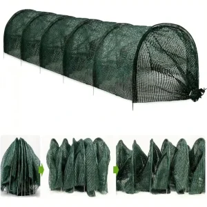 4*15m Mesh Bird Netting for Plants Gardens Patios Orchards Balconies Chicken Coops and Farms