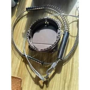 432 Animal for Pest Control Spring Snare Foot Stainless Steel Cable Eco Friendly Waterproof Wildlife Catcher