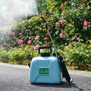 5L Dual-Mode Electric and Manual Pump Sprayer Rechargeable Battery for Garden Lawn Farm