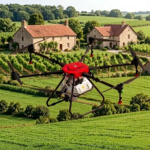 6-Axis Agricultural Drone Sprayer for Crop Pesticide Spraying