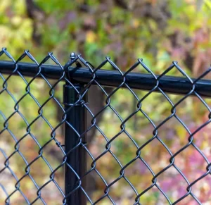 6-Foot Chain-Link Fence Galvanized Metal Frame Home Garden Iron Wire Mesh