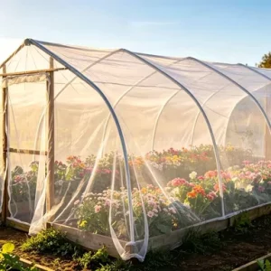 60 Mesh Fine Hole Vegetable Nursery Seedling Bed Protection HDPE UV Stabilized Agricultural Insect Net