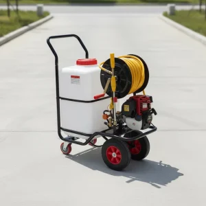 60L Agricultural Gasoline Engine Power Sprayer HL-60L Farm Pump Sprayer with High Pressure Hose