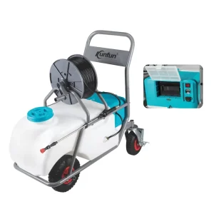 60L Hand-Push Battery Electric Agricultural Sprayer with Wheels
