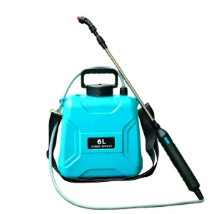 6L Garden Rechargeable Backpack Electric Sprayer High Pressure Water Knapsack Electric Sprayer