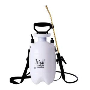 8L Lawn and Garden Pump Pressure Sprayer with Polypropylene Tank, Translucent White