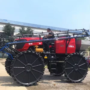 Agricultura Pulverizador Fumigator Tractor Self Propelled Spray Machine Rice 40 Meters Boom Engine Pump Gearbox 50 150HP Power