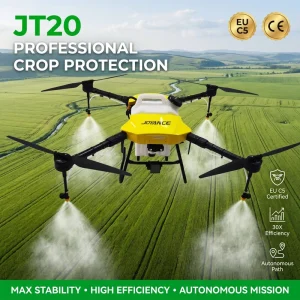 Agricultural Drone Sprayer with EU C5 Certification, Autonomous, Carbon Fiber Body