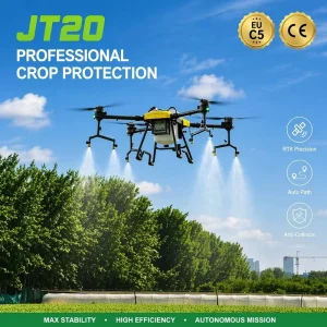 Agricultural Drone Sprayer with GPS Precision Support System for Crop Protection