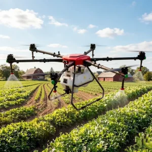 Agricultural Drone for Seeding and Spraying