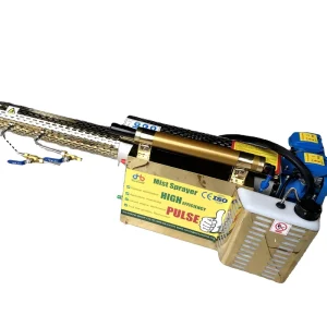 Agricultural Dry Mist Fogging Sprayer Gasoline Powered Battery Start 15L Tank Metal