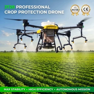 Agricultural GPS Precision Drone Sprayer with EU C5 Certification for Crop Protection