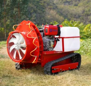 Agricultural Spray Machine Fruit Tree Crawler Sprayer with Remote Control for Orchard Farmland and Vegetables