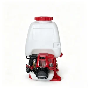 Agricultural Sprayer with 1-Cylinder 4-Stroke Air-Cooled 37.7cc Engine, 0.75-1.1kW, 20L Tank, Diaphragm Carburetor, 3200 RPM, 10mm Pipe and Pull Start