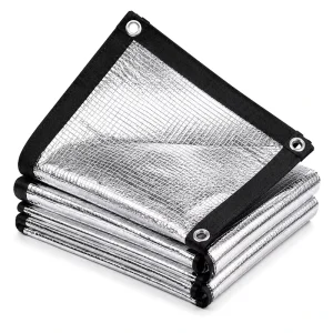 Aluminum Foil Reflective Shade Net 70%-95% Shade Rate Anti-UV Greenhouse Farm Garden Shading Cover