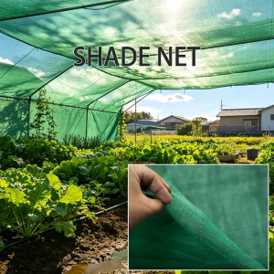 Anti-UV HDPE Shade Net 50gsm 220gsm Monofilament 30% 95% Shade Rate for Agriculture Greenhouse Garden