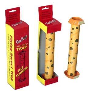 BSTW Insect Sticky Traps Fly Trap Round Paper Fly Trap Sticky Hanging Fly Catcher