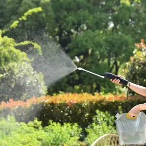 Battery Powered Garden Sprayer with Adjustable Nozzles Retractable Wand for Pesticide Spraying