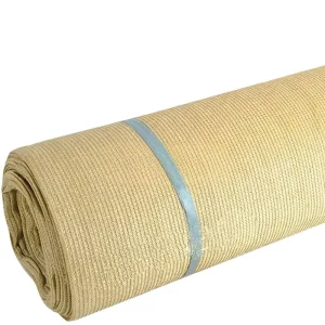 Beige Shade Net Salt Spray Resistant Sun Net for Seaside Villa Garden Shelter