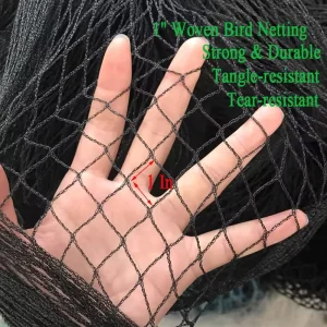 Bird Netting for Chicken Coops, Fruit Trees, and Vegetable Gardens