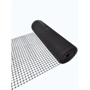 Black HDPE Heavy-Duty Garden Fence Panel Mesh for Yard Balcony Privacy and Shade