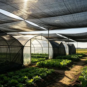 Black HDPE Heavy Duty Woven UV Resistant Anti Aging Shade Net for Vegetable Greenhouse Economy Series