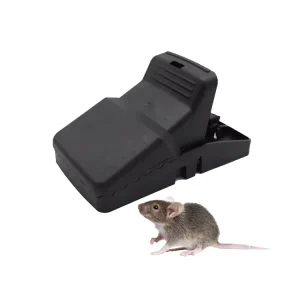 Black Plastic Pest Control Snap Trap for Rats and Mice