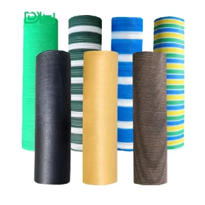 Blue and White HDPE Shade Net UV Resistant Shade Cloth Greenhouse Agriculture Sun Shade Mesh Net
