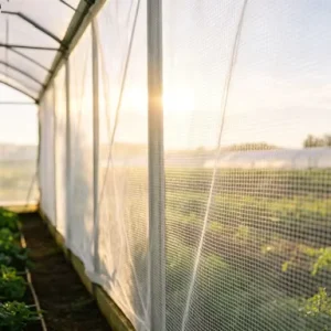 Commercial 40 Mesh HDPE Sun resistant Shade Sail Insect Net for Hydroponic Vegetable System Pest Protection Agricultural Use