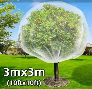 Cover Netting Mesh for Fruit & Vegetable Trees Plastic Barrier Pest Control Anti Bird Garden Protection Bag Garden Supplies