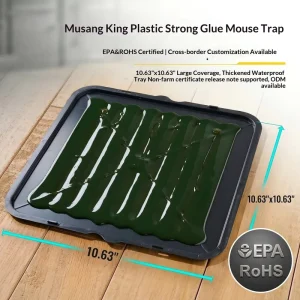 Cross border Solid Plastic Sticky Mouse Board Waterproof Moisture proof High adhesion Rat Trap Catching Large Rats Custom Label