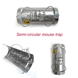 Custom Bucket Style Mole Trap Solid Galvanized Steel Eco Friendly Multiple Repellent Devices Catching Tool Rodent Control Kit