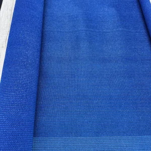 Custom Size Dark Blue 320gsm Mono and Tape Sun Shade Garden Netting