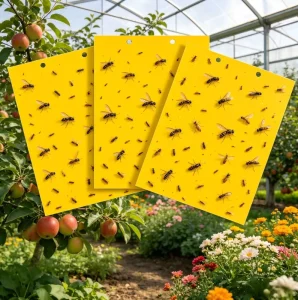 Customizable Disposable Double Sided Yellow Sticky Traps with Long Lasting Gel Glue for Eco Friendly Mosquito & Pest Control