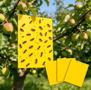 Customizable Disposable Eco Yellow Gel Adhesive Traps Plastic Grasin Paper Greenhouse Farm Home Mosquito Insect Control