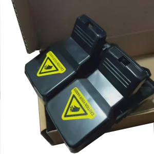 Disposable Black Plastic Rat and Mouse Snap Trap