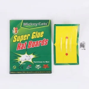 Disposable Paper Mouse Glue Trap Board Sticky Rat Adhesive Book with Bait for Home Pest Control