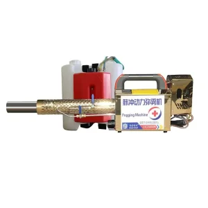 Double Barrel Pulsed Water Mist Fog Dual purpose Sprayer Gear Hand Smoke Fog Atomisation Agriculture Industrial Fogging Machine